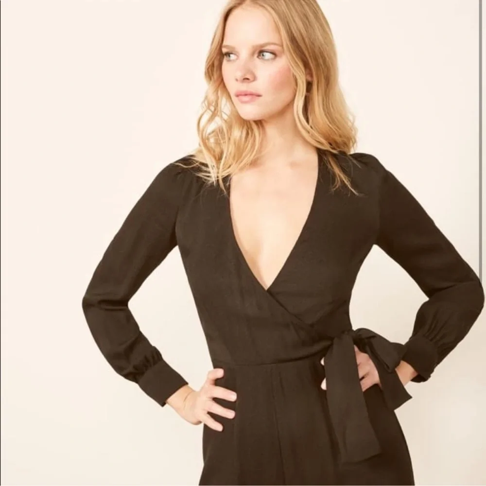 Reformation Molly Wide Leg Jumpsuit - Picture 11 of 12